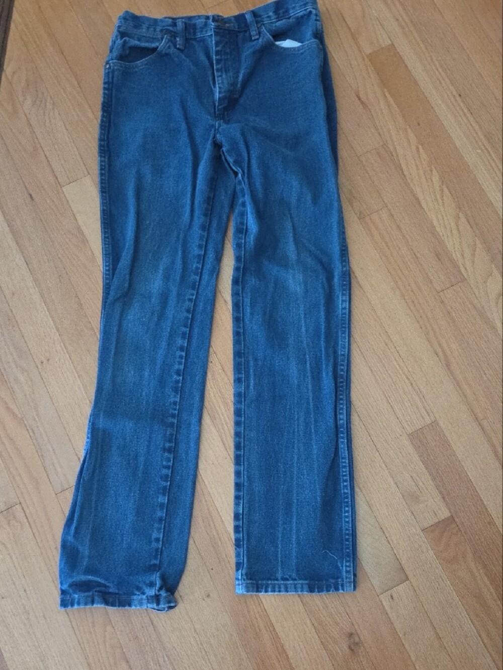 Wrangler Men's Blue Denim Jeans 31x34 - Picture 4 of 5